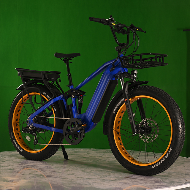 Двойная батарея Eletcirc Bike High Power Electric Fat Tire Bike 1500 Вт.