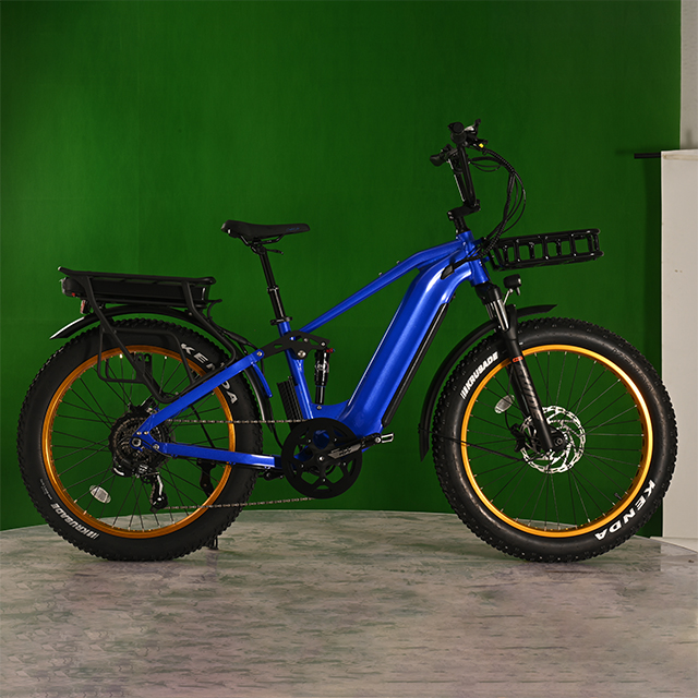 Двойная батарея Eletcirc Bike High Power Electric Fat Tire Bike 1500 Вт.