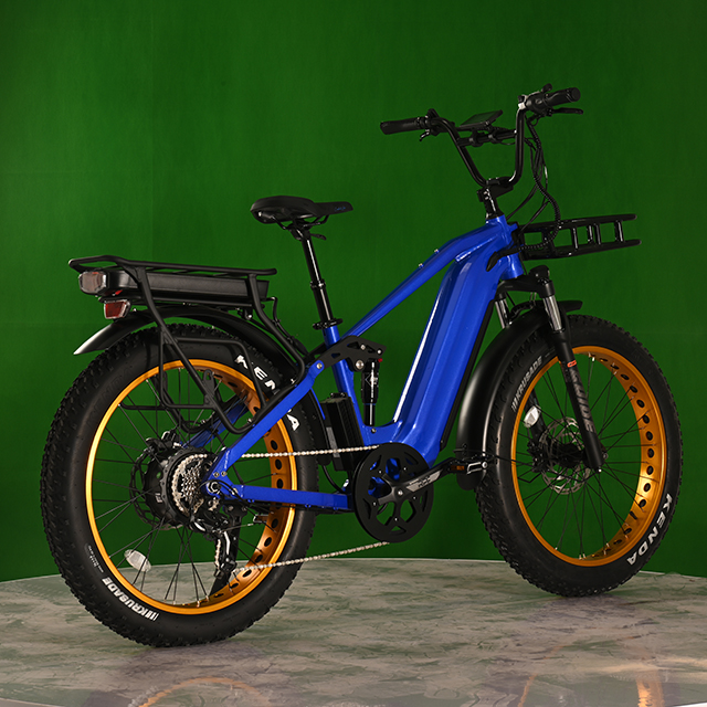 Двойная батарея Eletcirc Bike High Power Electric Fat Tire Bike 1500 Вт.