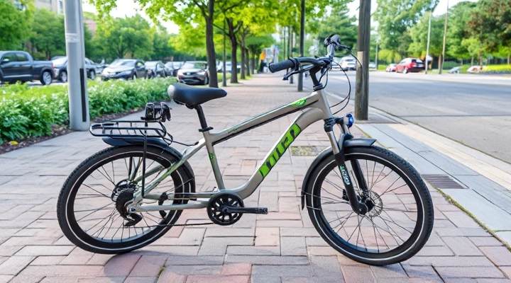 Электрические велосипеды разрешены на тротуарах