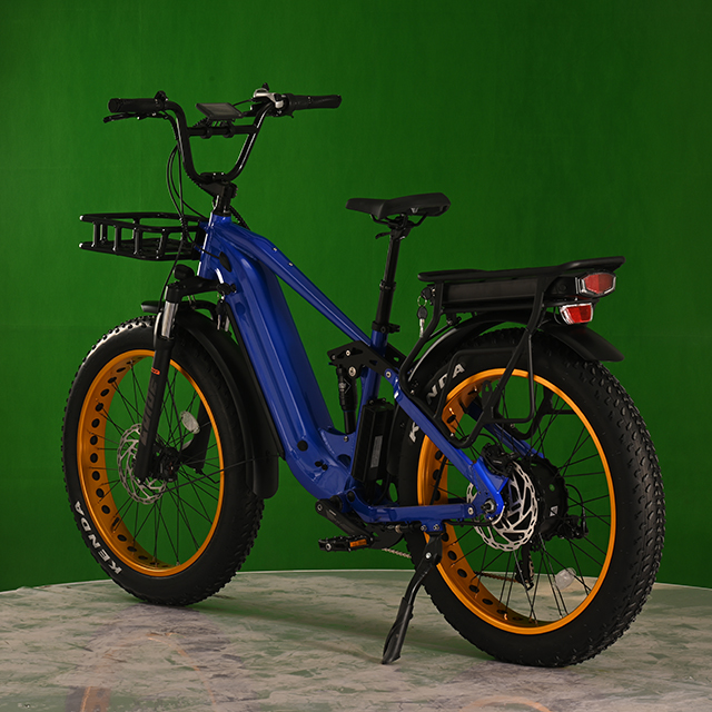 Двойная батарея Eletcirc Bike High Power Electric Fat Tire Bike 1500 Вт.