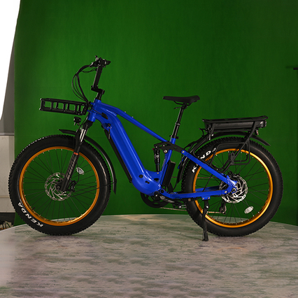 Двойная батарея Eletcirc Bike High Power Electric Fat Tire Bike 1500 Вт.