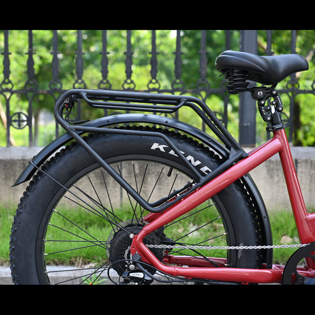 Fat Tire Electric Bike 26 -дюймовый двойной аккумуля
