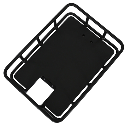 Задняя корзина для доставки/повседневных покупок. Высокая вместимость из алюминиевого сплава. 